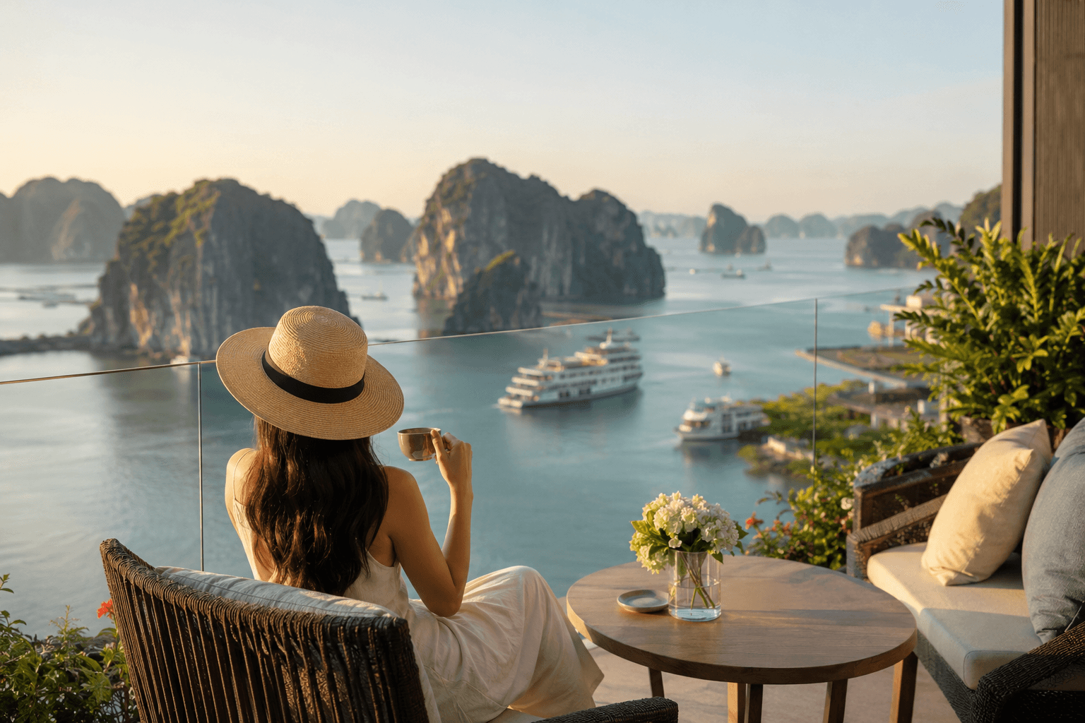Một ngày sống chậm bên bờ vịnh Hạ Long